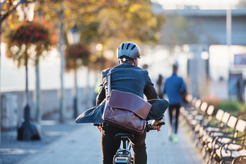 ride a bike to work